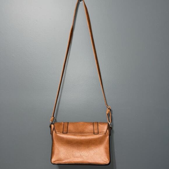 MOSSIMO Supply Co. Crossbody Shoulder Bag Brown non Leather material adjustable - Picture 3 of 10